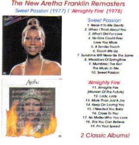 'Sweet Passion' & 'Almighty Fire'